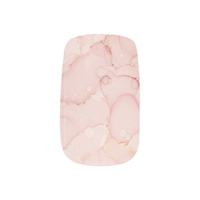 Letter C Minx Nail Art (Left Thumb)