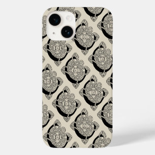 Letter C Monogram Vintage Celtic Knot Print Case-Mate iPhone 14 Case