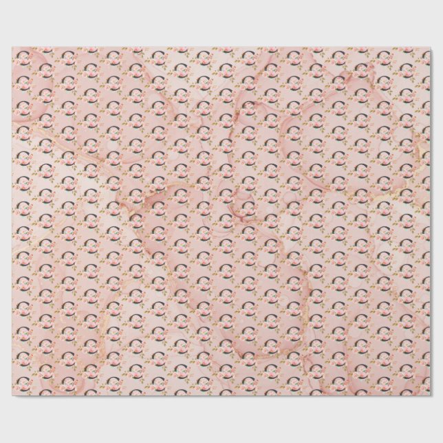 Letter C Wrapping Paper (Flat)