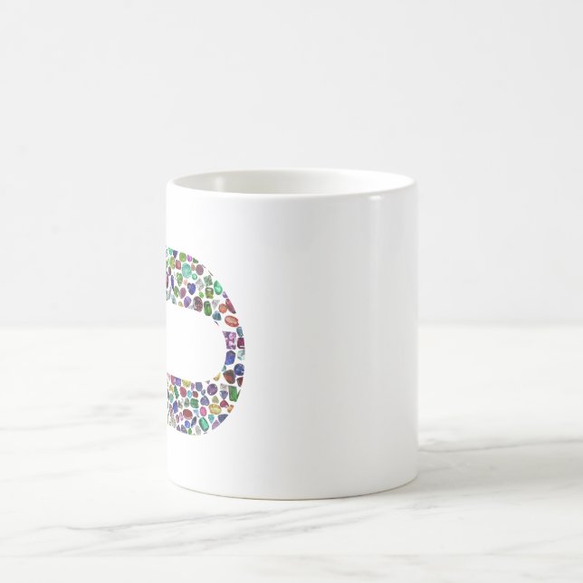Letter 'CHAF' Color Morph Mug (Center)