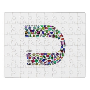 Letter 'CHAF' Jigsaw Puzzle