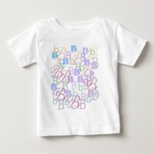 Letter Confetti "B" Baby T-Shirt