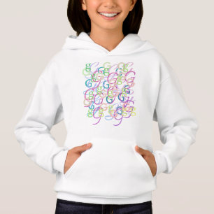 Letter Confetti "G" Hoodie