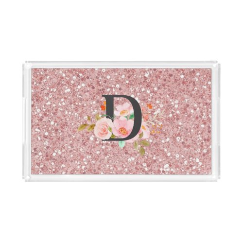 Letter D Acrylic Tray