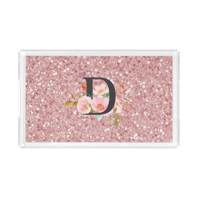 Letter D Acrylic Tray (Front)