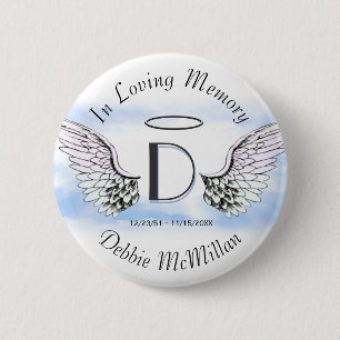 Letter D Add Name Memorial Button