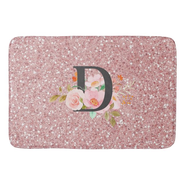 Letter D Bath Mat (Front)