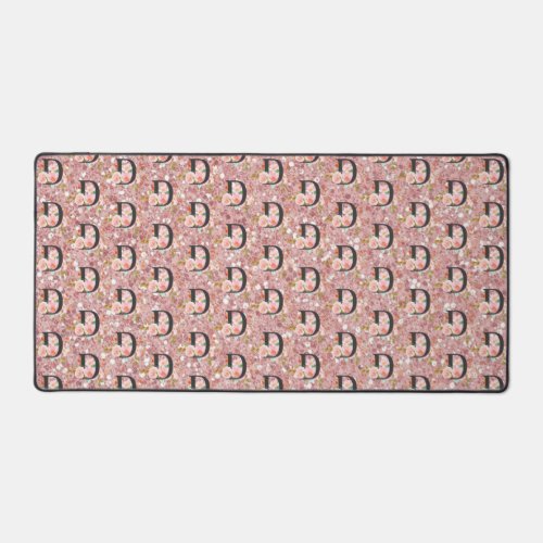 Letter D Desk Mat