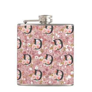 Letter D Flask