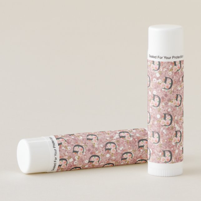 Letter D Lip Balm (Front)