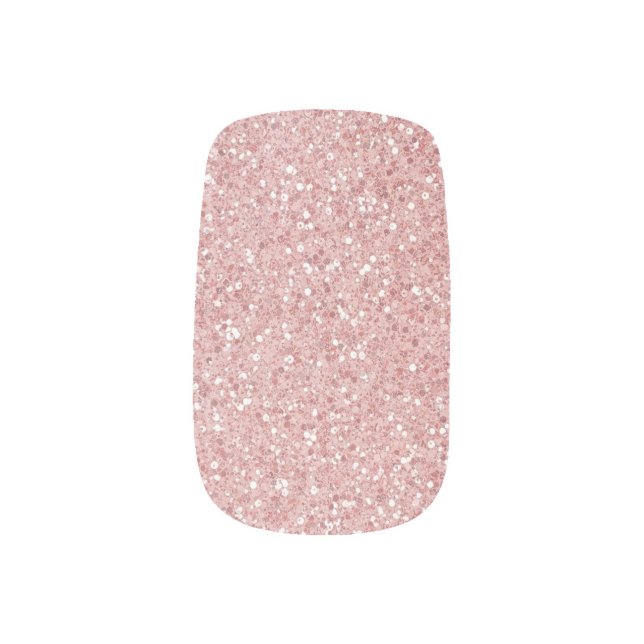 Letter D Minx Nail Art (Left Thumb)