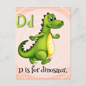 Letter D Postcard by GraphicsRF at Zazzle
