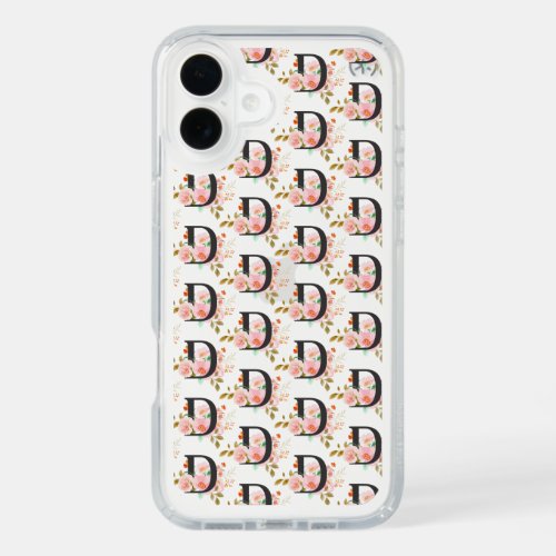 Letter D iPhone 16 Plus Case