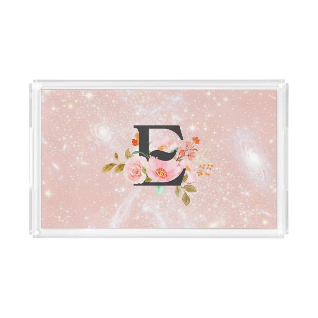 Letter E Acrylic Tray (Front)