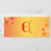 Letter E Book Mark (Back)