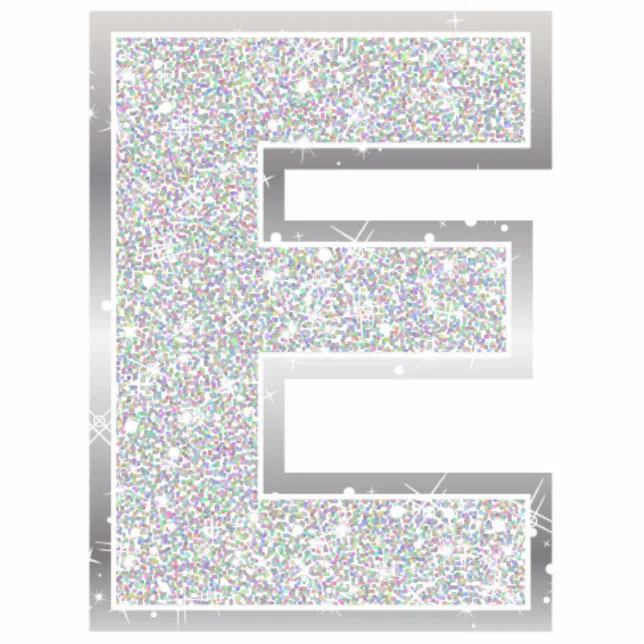 Letter E Cutout | Zazzle