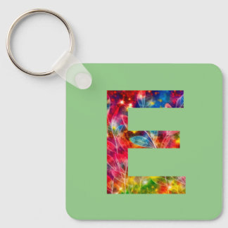 letter ‘E’ Keychain