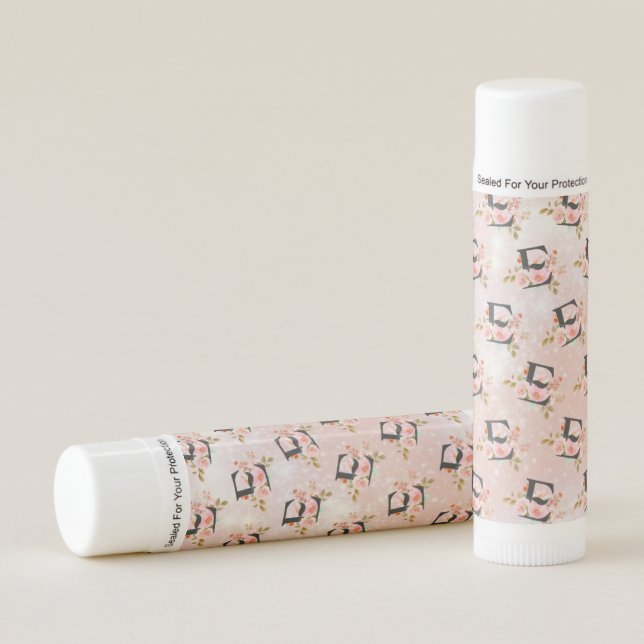Letter E Lip Balm (Front)