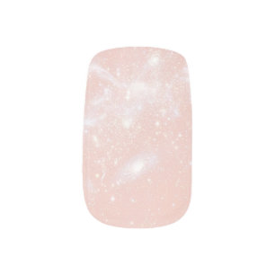 Letter E Minx Nail Art