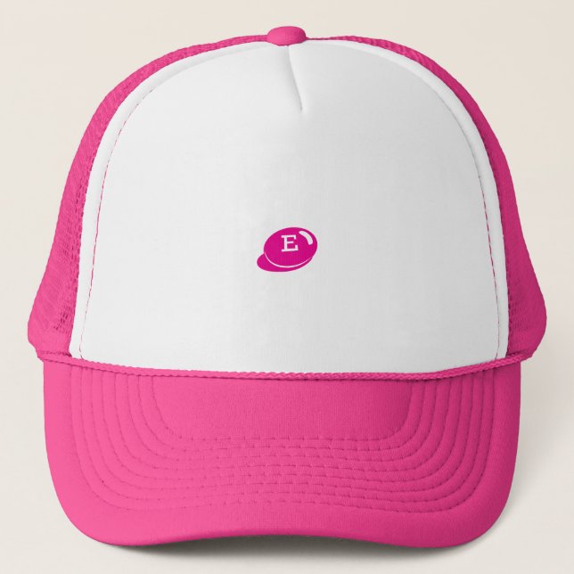 Letter 'E' Monogram perfect for Casual Wear Cap (Front)