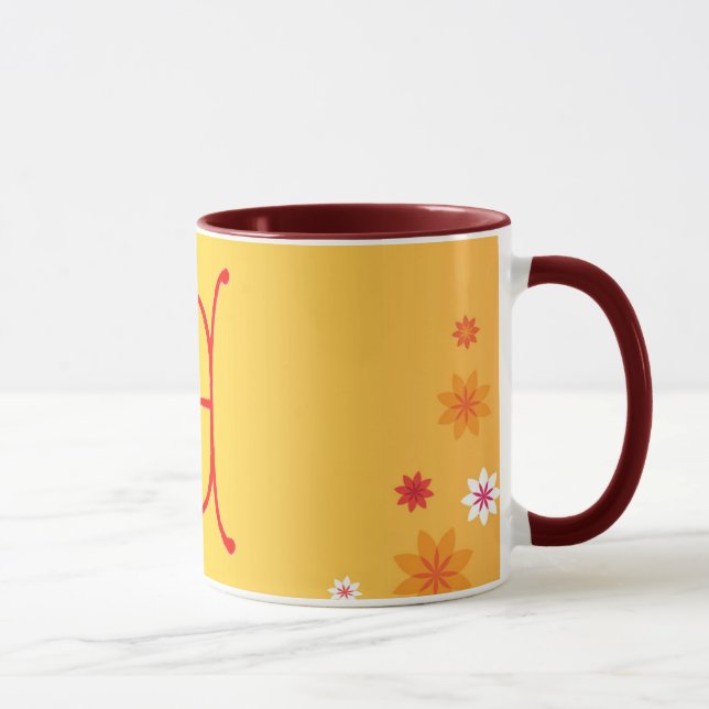 Letter E Mug (Right)