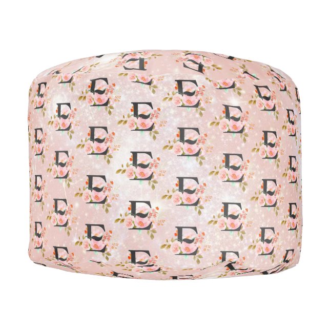 Letter E Pouf (Front)