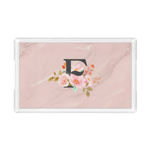 Letter F Acrylic Tray