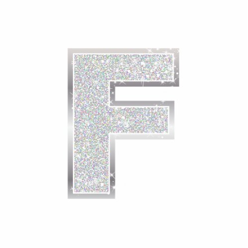 Letter F Cutout