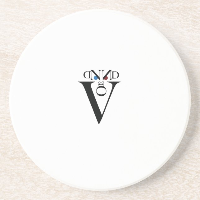 Letter Face Coaster (Front)