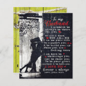 Letter For Husband | Cool Family Decoration (Front/Back)