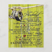 Letter For Husband | Cool Family Decoration (Back)