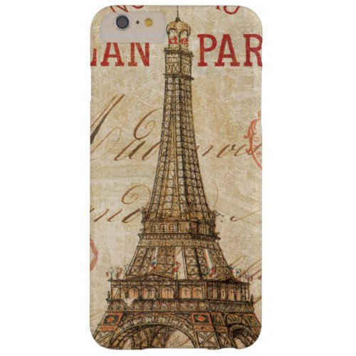 Letter from Paris Barely There iPhone 6 Plus Case