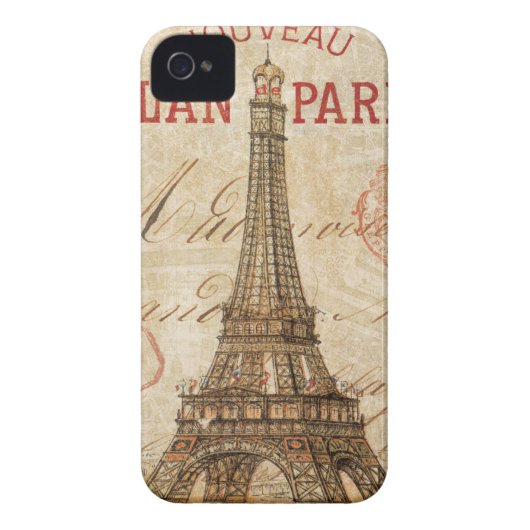 Letter from Paris Case-Mate iPhone Case (Back)