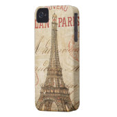 Letter from Paris Case-Mate iPhone Case (Back Left)