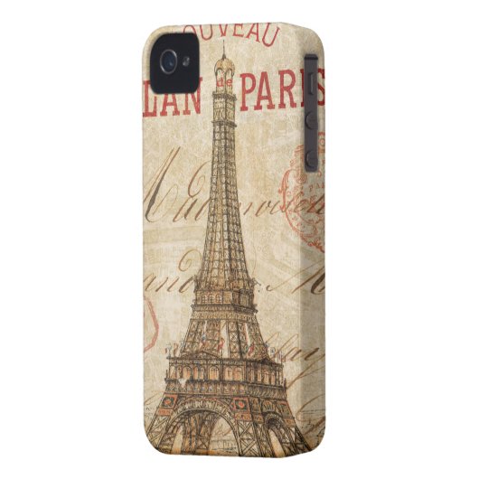 Letter from Paris Case-Mate iPhone Case (Back Left)