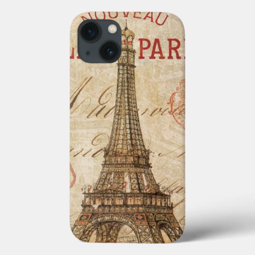 Letter from Paris iPhone 13 Case