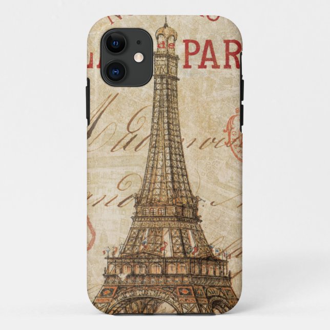 Letter from Paris Case-Mate iPhone Case (Back)