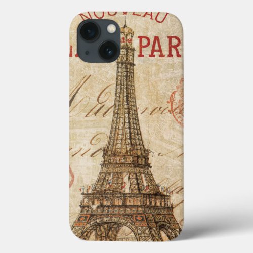 Letter from Paris iPhone 13 Case