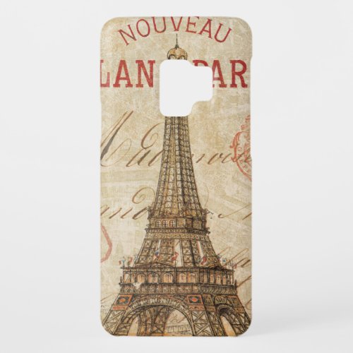 Letter from Paris Case_Mate Samsung Galaxy S9 Case