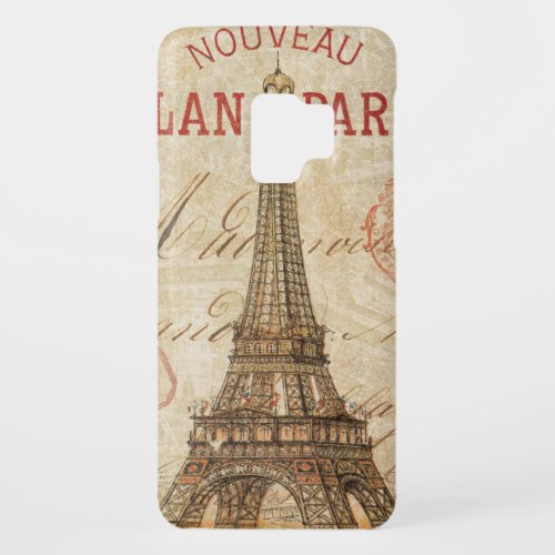Letter from Paris Case_Mate Samsung Galaxy S9 Case