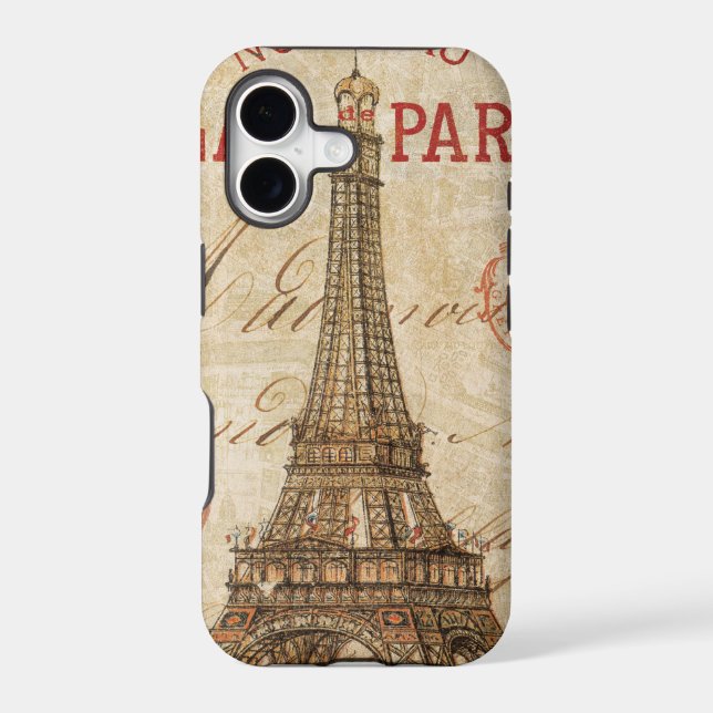 Letter from Paris Iphone Case (Back)