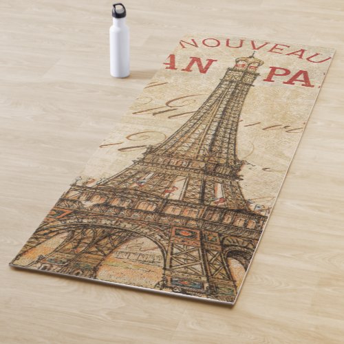 Letter from Paris Yoga Mat