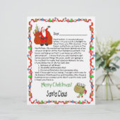 Letter from Santa (Standing Front)