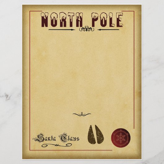 Letter From Santa (Front)