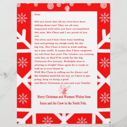 Letter from Santa