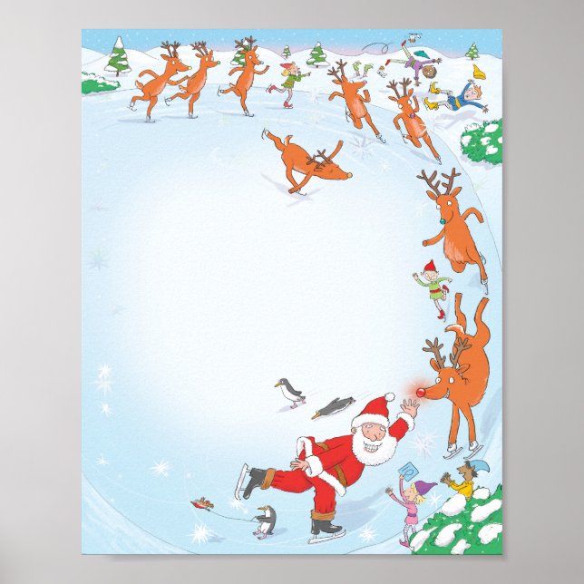 Letter from Santa (Blank for you to write) Poster (Front)