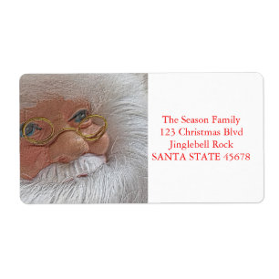 Letter from Santa Christmas Label