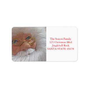 Letter from Santa Christmas Label