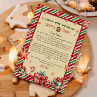 Letter from Santa Claus Christmas
