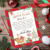 Letter From Santa Claus Christmas letter